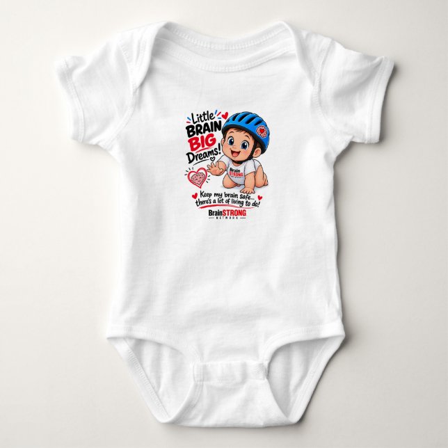 Body Para Bebê Conjunto de bebé incrível para crianças de 6 a 12  (Frente)