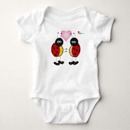 Body Para Bebê Conjunto de Bebê Joaninha Adorável