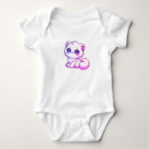 Conjunto de Bebê Kawaii Fofinho de Gatinho