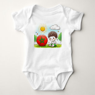 Body Para Bebê Conjunto de Bebê Marrocos Fofo – Pequeno Orgulho M