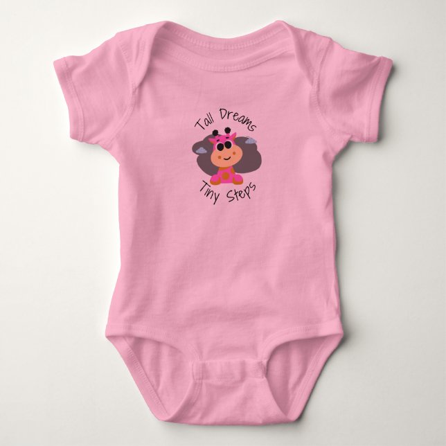 Body Para Bebê Conjunto de Bodysuit Tiny Dreams Tiny Step Baby  (Frente)