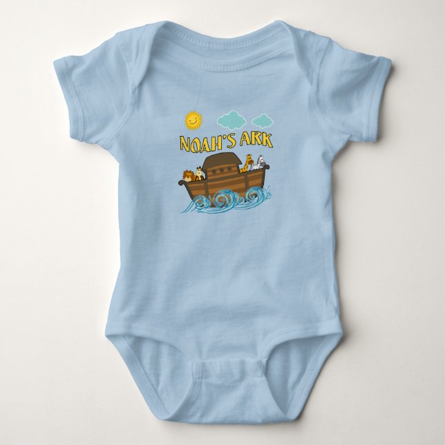 Body Para Bebê Conjunto de dormir de uma peça com botão na parte  (Frente)