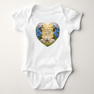 Body Para Bebê Conjunto de Jersey para Bebê Menino Cristão Jesus 