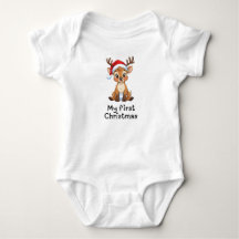 Conjunto de Natal para o primeiro Natal do bebê