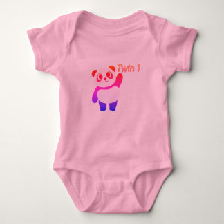 Body Para Bebê Conjunto de recém-nascidos gêmeos para gêmeo 1 e 2