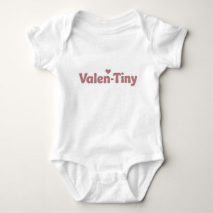 Body Para Bebê Conjunto de Valentim Tiny Fofo e Divertido para