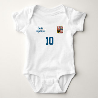 Body Para Bebê Conjunto personalizado da República Checa com Nome