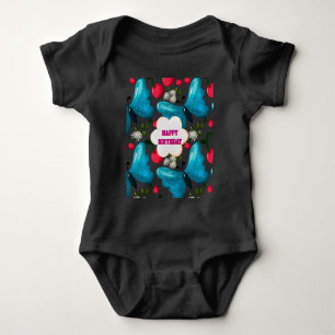 Body Para Bebê Conjunto personalizado de festa de aniversário com