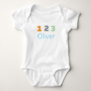 Body Para Bebê Conjunto Personalizado para Trigêmeos, Personaliza
