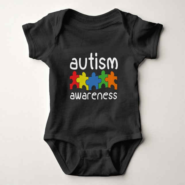 Body Para Bebê Consciência do Autismo (Frente)