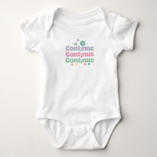 Body Para Bebê Continuar