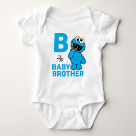 Body Para Bebê Cookie Monster | B é para Irmãozinho