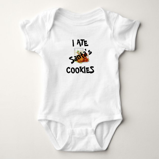 Body Para Bebê Cookies (Frente)