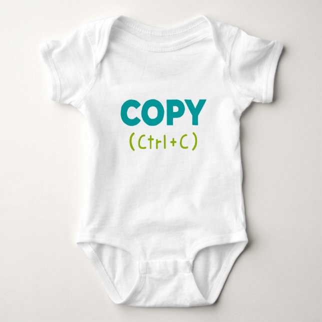 Body Para Bebê CÓPIA (Ctrl+C) Copiar e Colar (Frente)