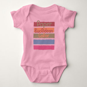 Body Para Bebê Cor Euclidiana do Papel