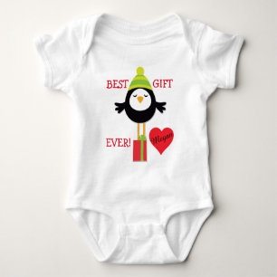 Body Para Bebê Coração personalizado do pássaro de bebê