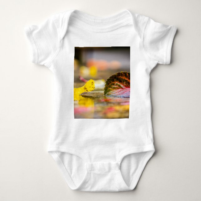 Body Para Bebê Cores de queda (Frente)