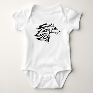 Body Para Bebê Coroa equina
