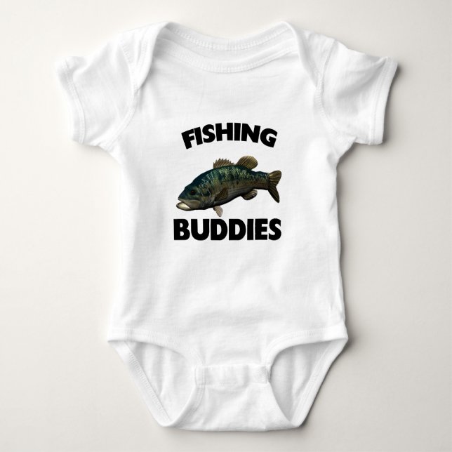 BODY PARA BEBÊ CORPOS DE PESCA (Frente)