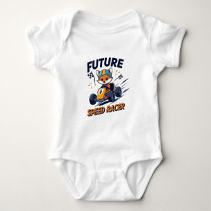 Body Para Bebê Corrente de velocidade no futuro: coroa de galinha