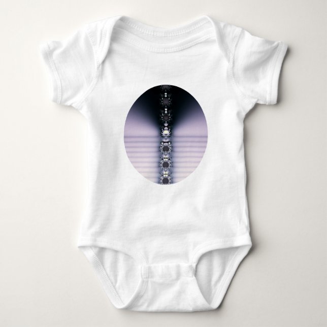 Body Para Bebê Corrente roxa (Frente)