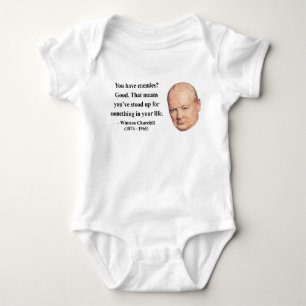Body Para Bebê Cota 3b do Winston Churchill