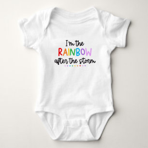Body Para Bebê Cota do Rainbow Baby