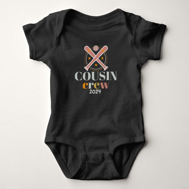 Body Para Bebê Cousin Crew (Frente)