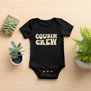 Body Para Bebê Cousin Crew Família Beige Matching