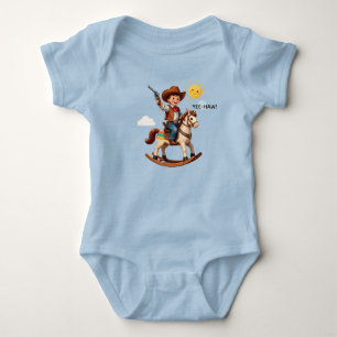 Body Para Bebê Cowboy em Treinamento