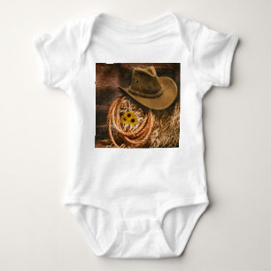 Body Para Bebê Cowboy Hat