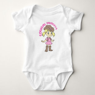 Body Para Bebê Cowgirl Princess