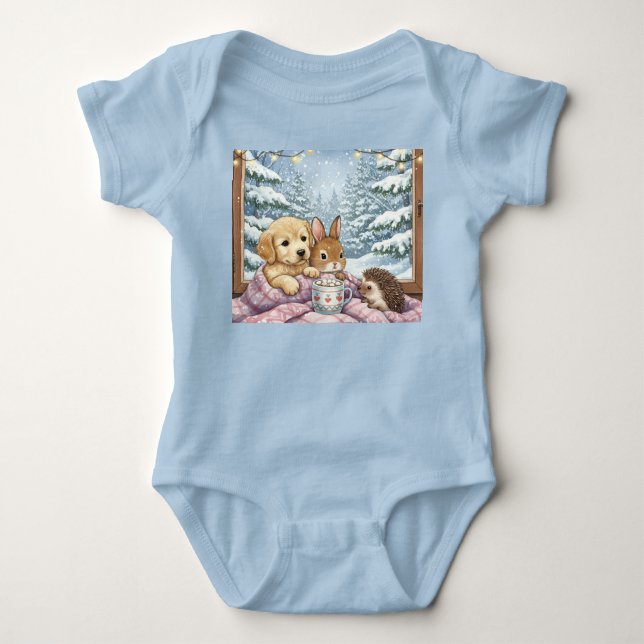 Body Para Bebê Cozy Company, Coleção de Natasha Us (Frente)