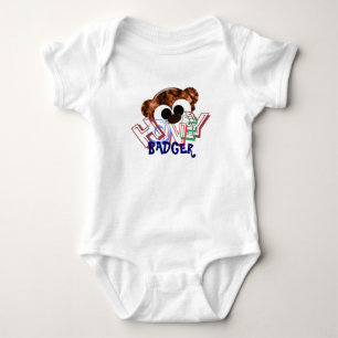 Body Para Bebê Crachá de mel