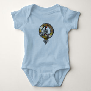 Body Para Bebê Crachá Kincaid Crest
