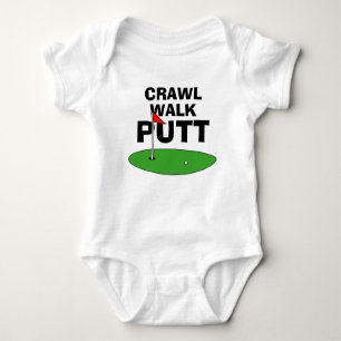 Body Para Bebê Crawl Walk Putt belo casaco de bebê de golfe