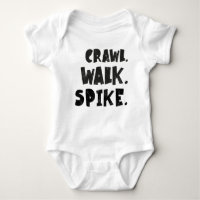 Crawl Walk Spike - Bebê de Voleibol