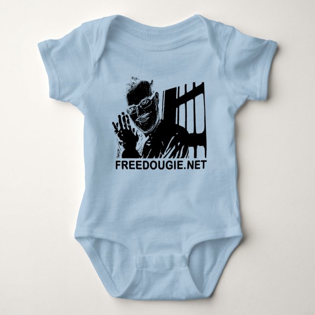 Body Para Bebê creeper livre do dougie (Frente)