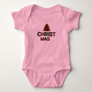 Body Para Bebê Crianças de Natal