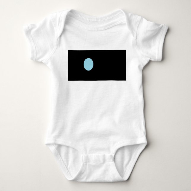 Body Para Bebê Crianças do sistema solar (Frente)