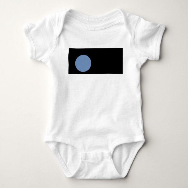 Body Para Bebê Crianças do sistema solar (Frente)