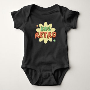 Body Para Bebê Crianças retro