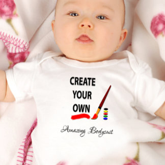 Body Para Bebê Criar Bebê, Foto, Texto / Personalizar