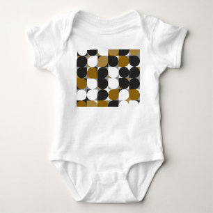 Body Para Bebê Criatividade geométrica: Design de padrão sem cost