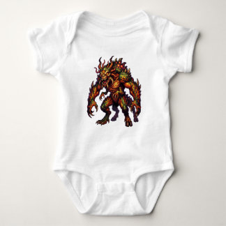 Body Para Bebê Criatura Beemote Infernal