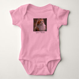 Body Para Bebê Crie sua foto e nome personalizados