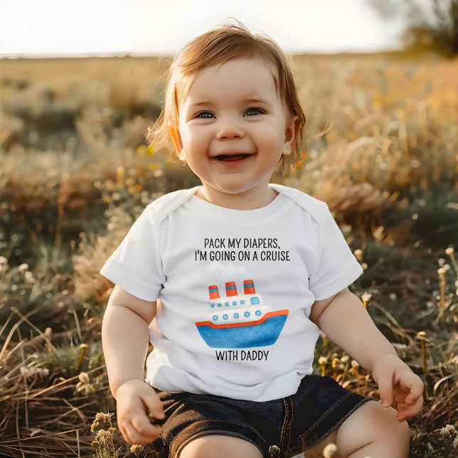 Body Para Bebê Cruzeiro Divertido (Criador carregado)