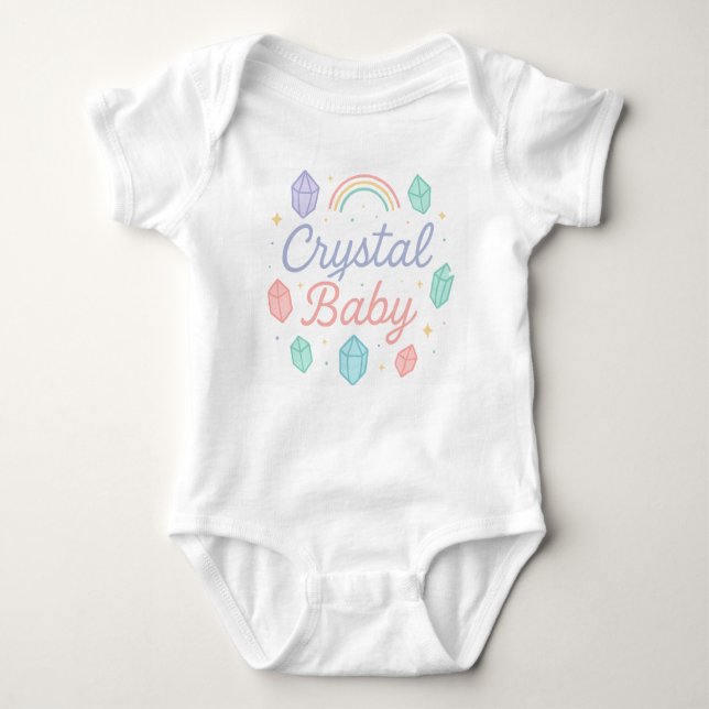 Body Para Bebê Crystal Baby (Frente)