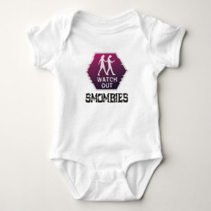 Body Para Bebê Cuidado com os Smombies