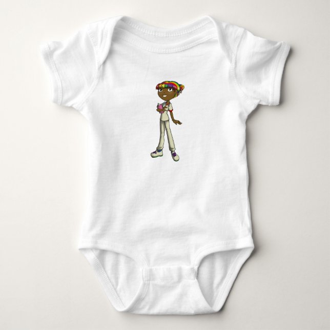 Body Para Bebê Cuidados (Frente)
